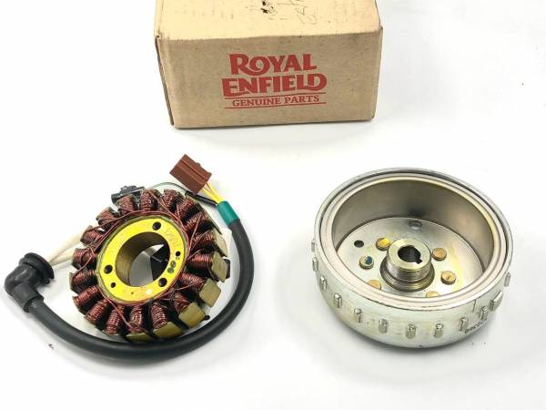 R20 Bobina Estator Modelo E3  Sin ABS 500  Bullet  y Classic  Mantencion