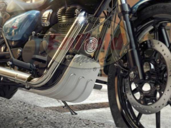 F10 Cubre Carter Plata Meteor Y Classic 350 Multi-Modelos Accesorios
