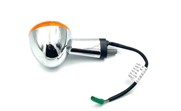 J47 Intermitente Cromo Del/Izq Tras/Der Pin Verde 350 350 Meteor Mantencion