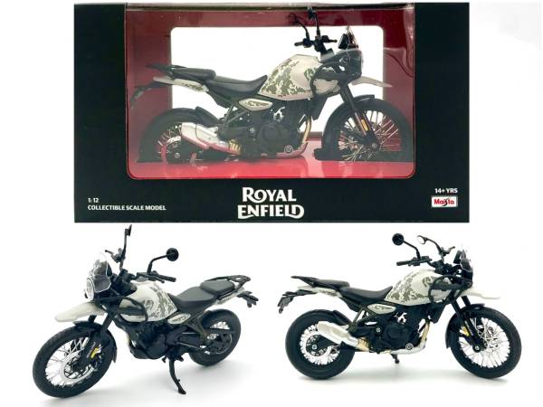 000 Himalayan 452 a Escala 1:12 Blanca Accesorios RE Originales Accesorios