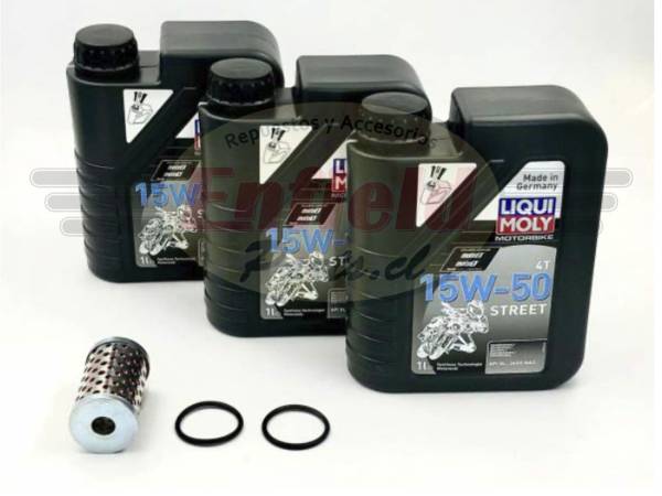 C51 Kit Cambio Aceite Eco 500 500  Bullet  y Classic  Mantencion