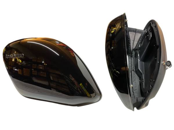 020 Alforjas Duras Originales con Bases #2 Par 650 Super Meteor y Shot Gun Mantencion