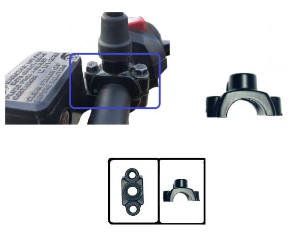 D44U Base Espejo/Bomba de Freno A4 Multi-Modelos Accesorios