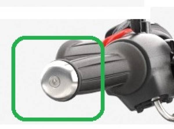 H3C Contrapeso Manubrio Cromado 350 Multi-Modelos Accesorios